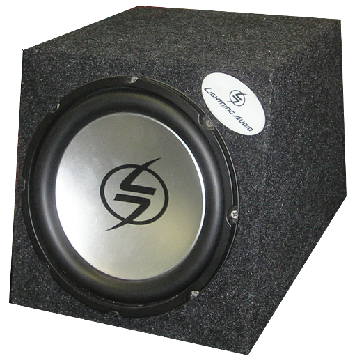 Автомобильный сабвуфер Lightning Audio P4.10.4 box Автомобильный сабвуфер Lightning Audio P4.10.4 box